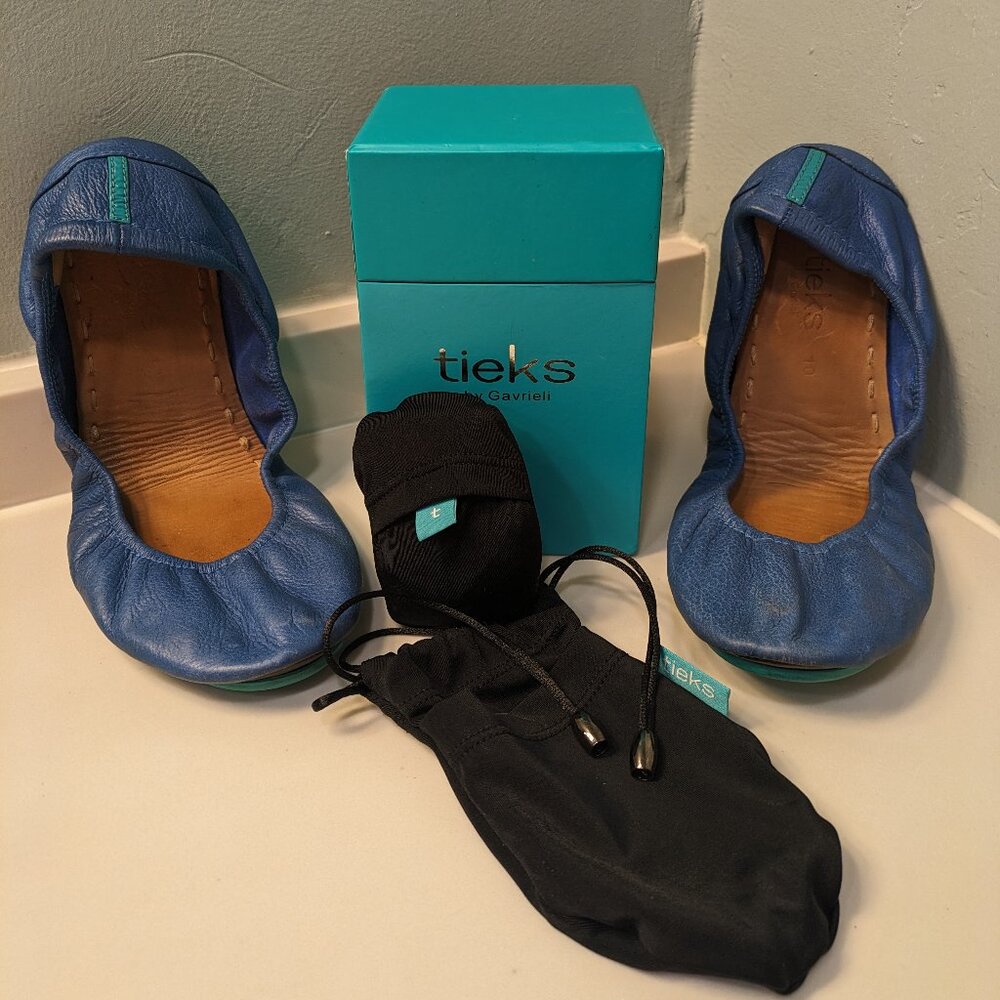 Tieks by Gavrieli | Size 10 | Cobalt Blue
